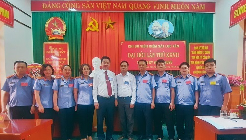 Chi bộ Viện Kiểm sát nhân dân huyện Lục Yên tổ chức thành công Đại hội lần thứ XXVII, nhiệm kỳ 2020 – 2025