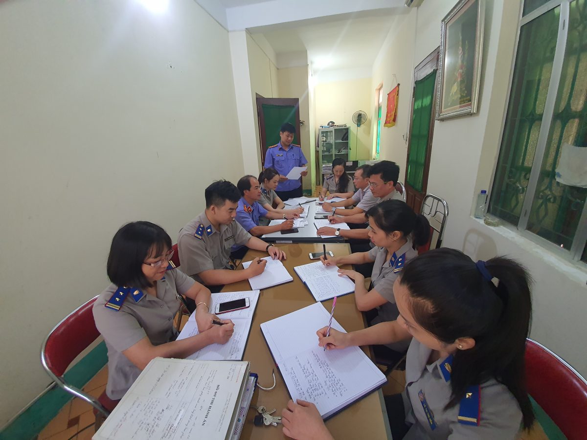 Viện kiểm sát nhân dân huyện Văn Chấn: Phúc tra việc thực hiện kiến nghị trong Kết luận kiểm sát trực tiếp thi hành án dân sự năm 2019