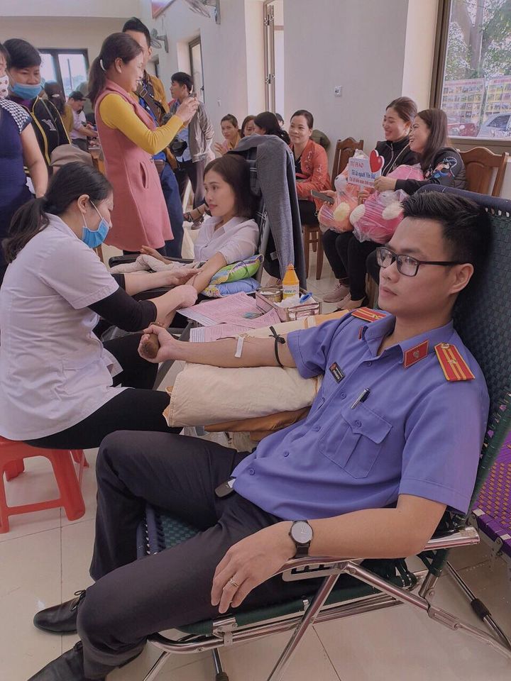 VKS Trấn Yên tham gia hiến máu tình nguyện