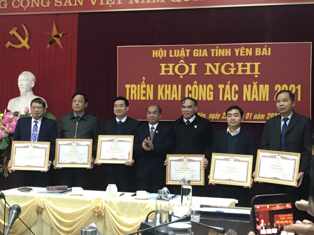 Chi Hội luật gia VKSND tỉnh Yên Bái tham dự hội nghị triển khai công tác Hội Luật gia tỉnh Yên Bái năm 2021