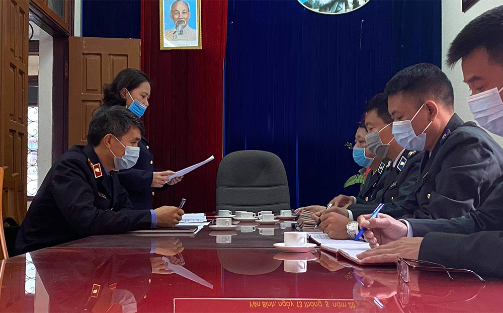 VKSND huyện Yên Bình tiến hành phúc tra việc thực hiện kiến nghị trong công tác thi hành án dân sự