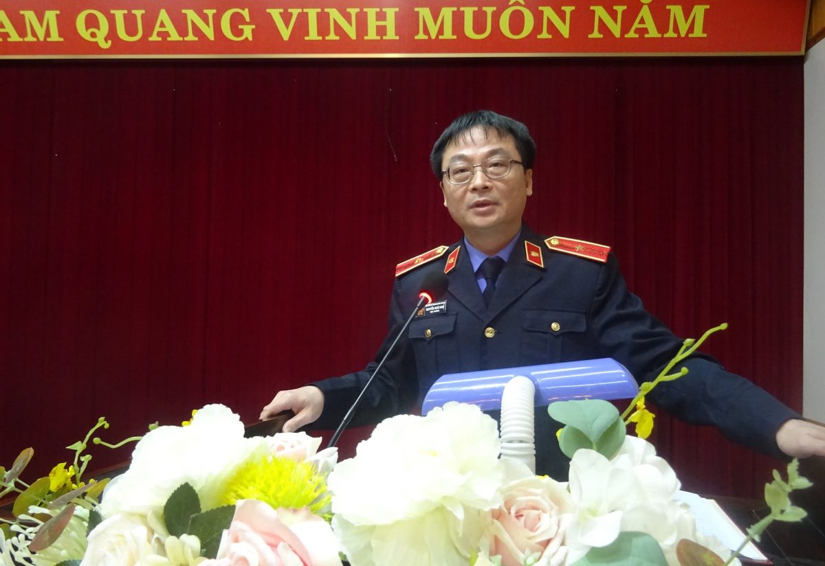 VKSND tỉnh Yên Bái tổ chức Hội nghị trực tuyến giao ban công tác kiểm sát Quý I/2021
