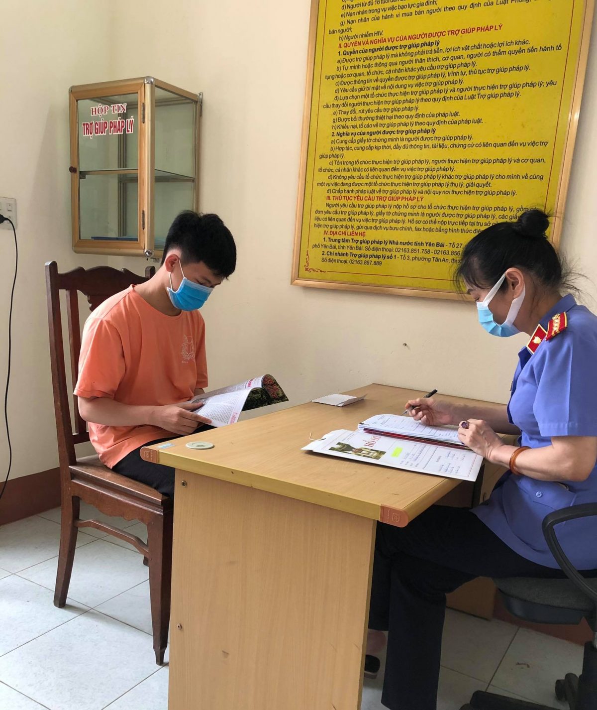 VKSND tỉnh Yên Bái tổ chức sơ tuyển thí sinh đăng ký xét tuyển vào  Trường Đại học Kiểm sát Hà Nội năm 2021