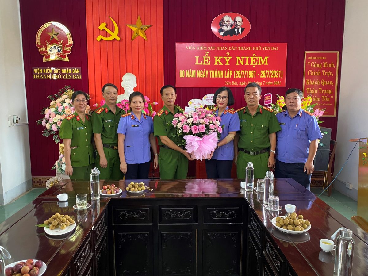 VKSND thành phố Yên Bái tọa đàm kỷ niệm 61 năm thành lập ngành Kiểm sát nhân dân (26/7/1960 – 26/7/2020), 60 năm thành lập Viện kiểm sát nhân dân thành phố Yên Bái (1961 – 2021)