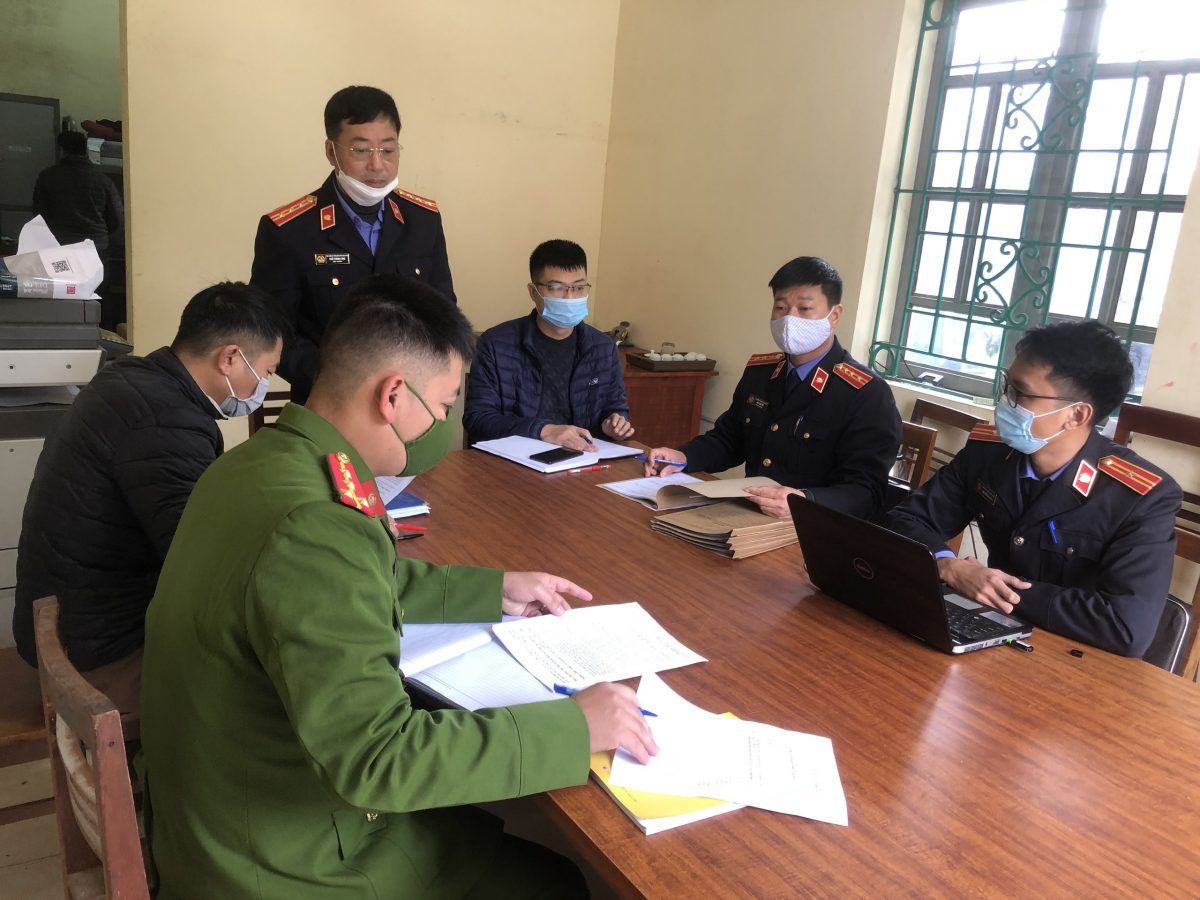 VKSND huyện Văn Chấn trực tiếp kiểm sát việc thực hiện kiến nghị công tác thi hành án hình sự năm 2021
