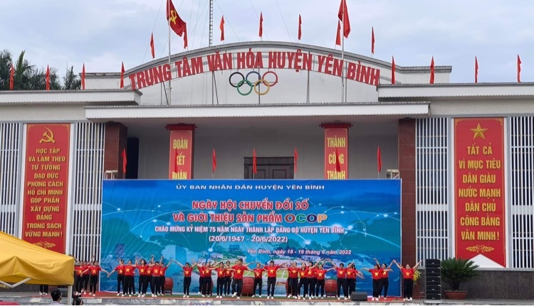 Đoàn thanh niên VKSND huyện Yên Bình tham gia các hoạt động kỷ niệm 75 ngày thành lập Đảng bộ huyện Yên Bình (20/6/1947-20-6/20222)