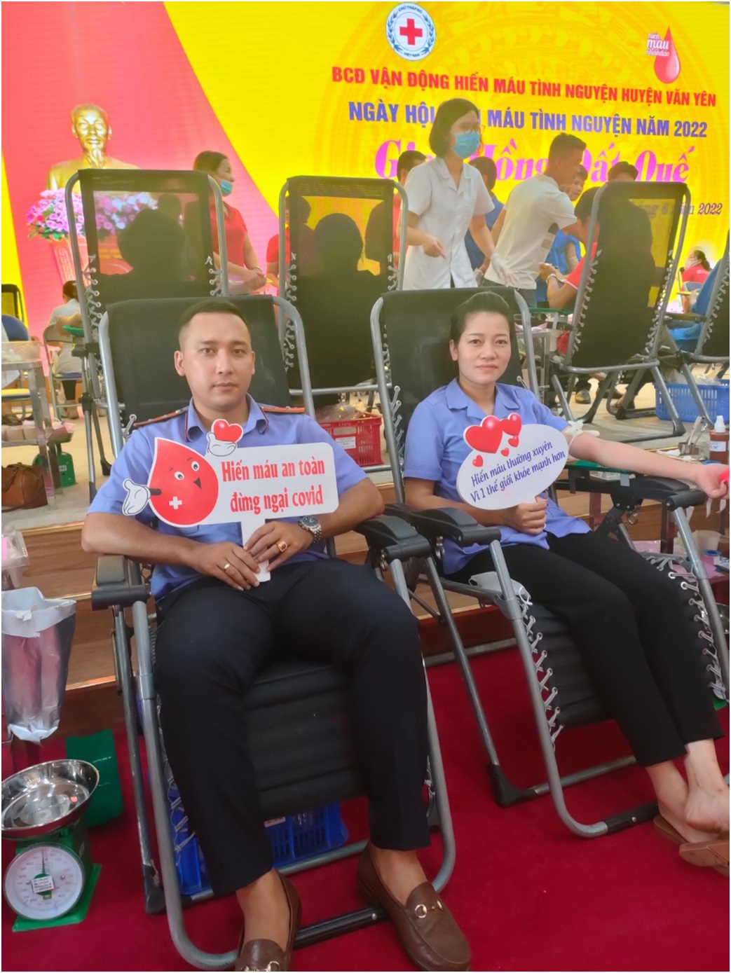 VKS Văn Yên tham gia Ngày hội hiến máu – giọt hồng đất quê