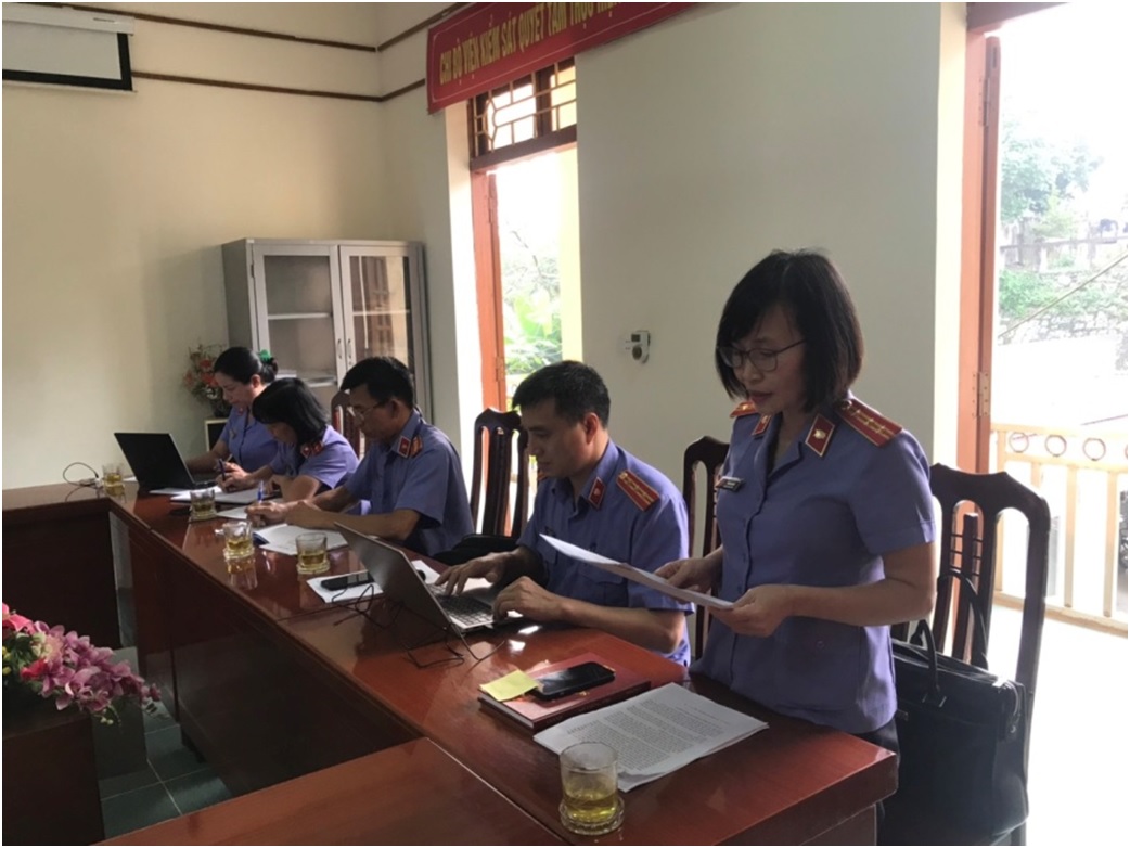 Thanh tra theo kế hoạch tại VKSND huyện Lục Yên