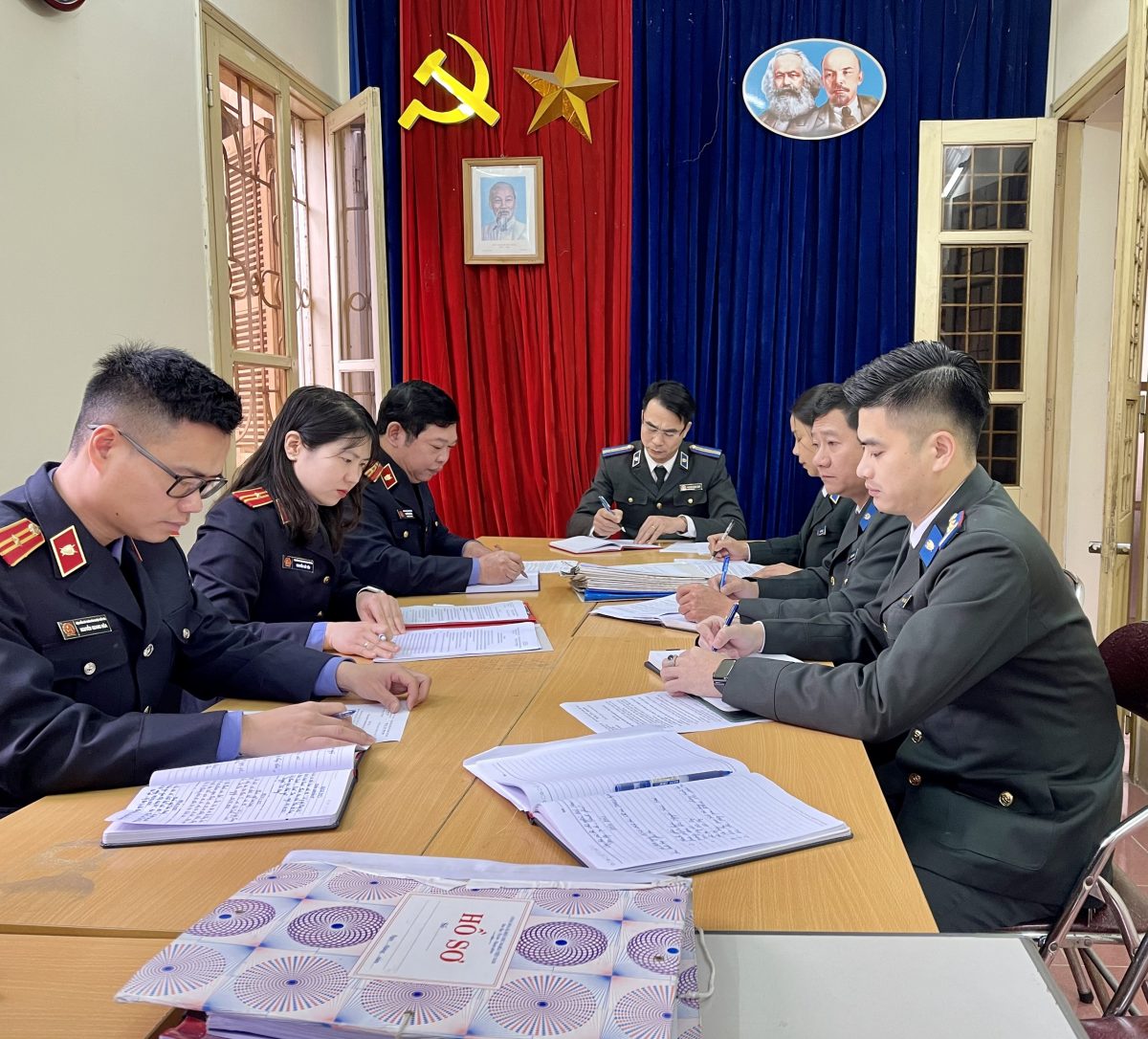 VKSND huyện Trấn Yên tổ chức phúc tra việc thực hiện kiến nghị về Thi hành án dân sự