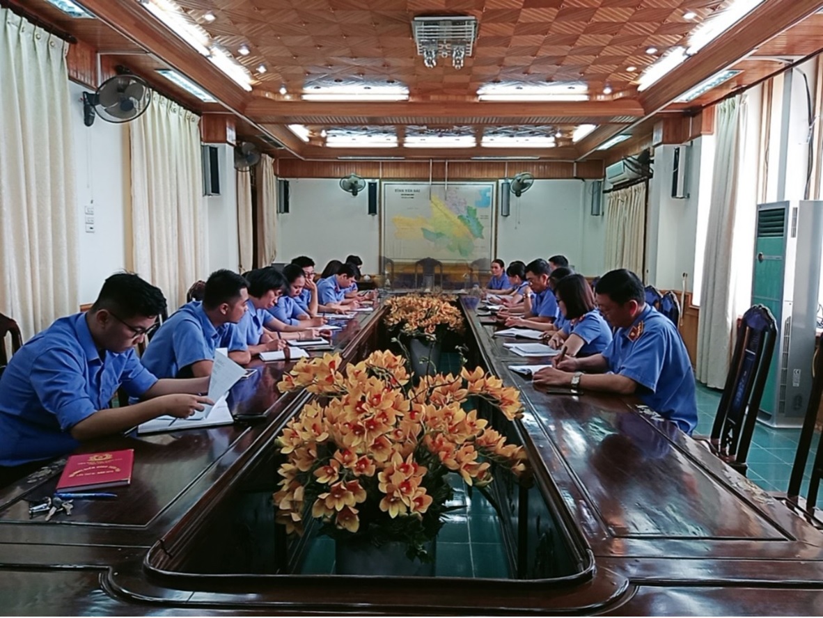 Tích cực nâng cao hiệu quả công tác phòng chống tham nhũng, tiêu cực tại Chi bộ Văn phòng tổng hợp Viện kiểm sát nhân dân tỉnh Yên Bái