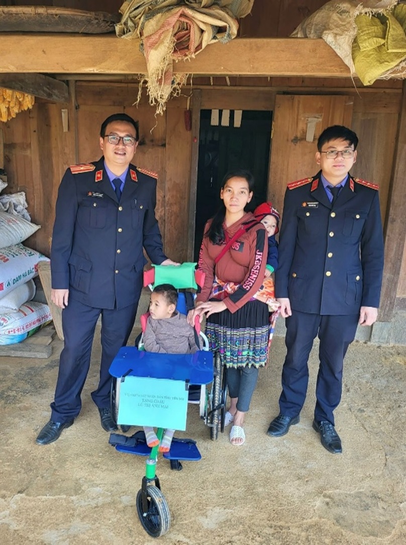 VKSND  huyện Mù Cang Chải hưởng ứng Ngày Quốc tế người khuyết tật