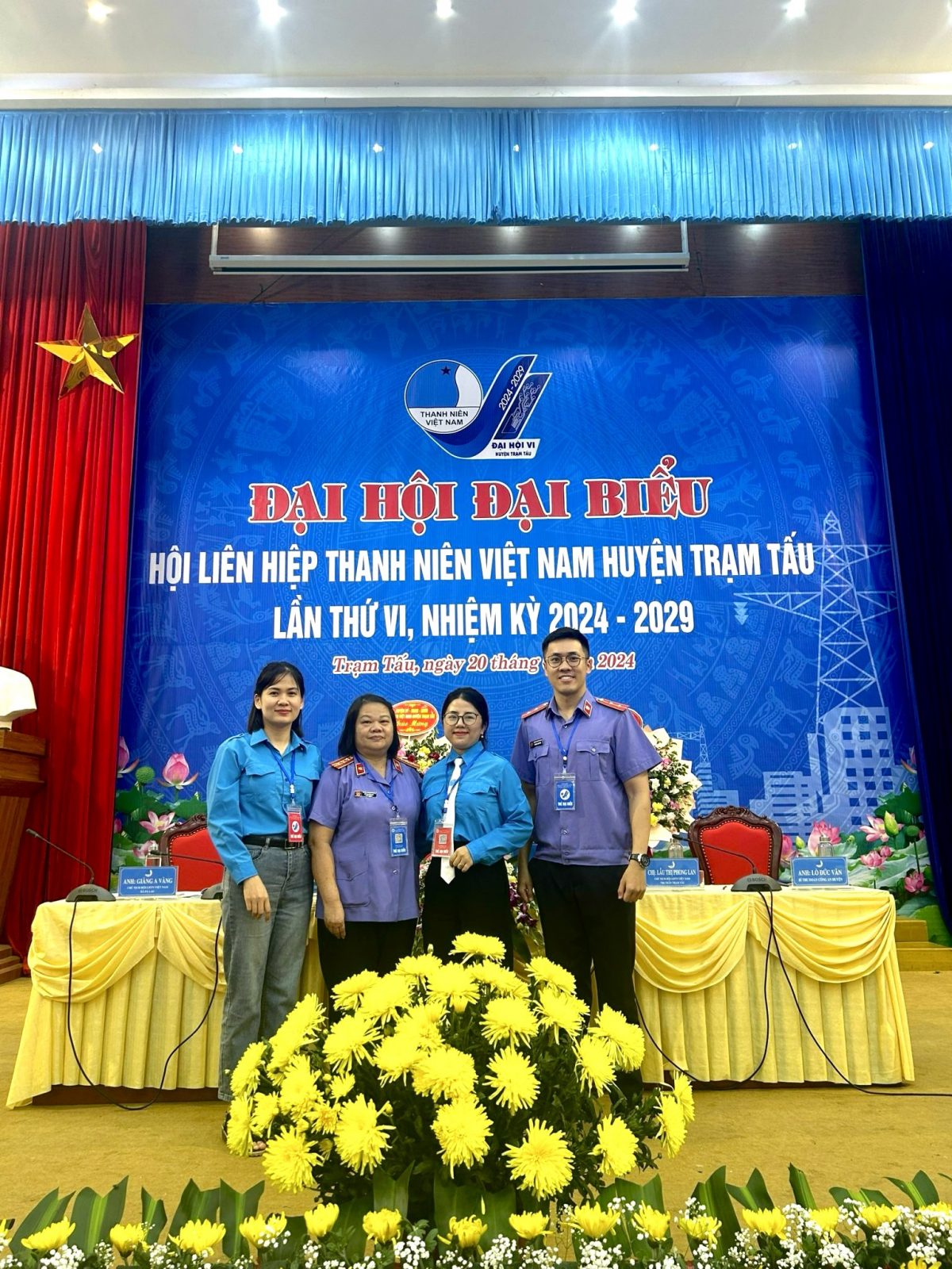 Đoàn viên thanh niên VKSND huyện Trạm Tấu tích cực hưởng ứng, tham gia các hoạt động chào mừng Đại hội Đại biểu Hội liên hiệp thanh niên Việt Nam huyện Trạm Tấu lần thứ VI, nhiệm kỳ 2024-2029