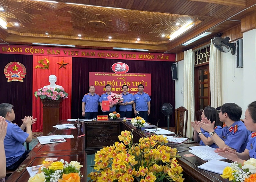 Chi bộ 2 VKSND tỉnh Yên Bái tổ chức Đại hội Chi bộ lần thứ I, nhiệm kỳ 2025-2027