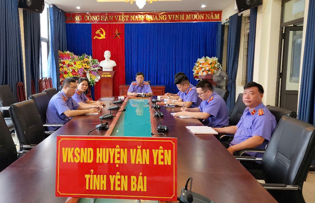 VKS Văn Yên: Ứng dụng công nghệ thông tin trong công tác đánh giá chứng cứ vụ án hình sự